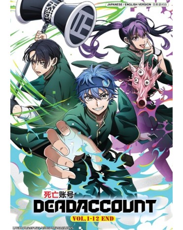 ENG DUB * DEAD ACCOUNT VOL.1-12 END